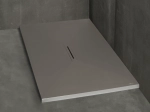 Receveur de douche, sur mesure : Largeur 120 à 200 cm x l. 70 à 100 cm. Bac à douche en résine Akrytan® anti glissant, finition ardoise, 10 couleurs, Livraison offerte et rapide